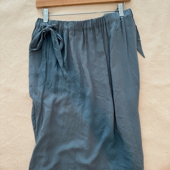 NWT L*Space REVOLVE Blue Women's Tie Skirt - Picture 1 of 12